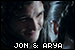  Game of Thrones: Arya x Jon: 
